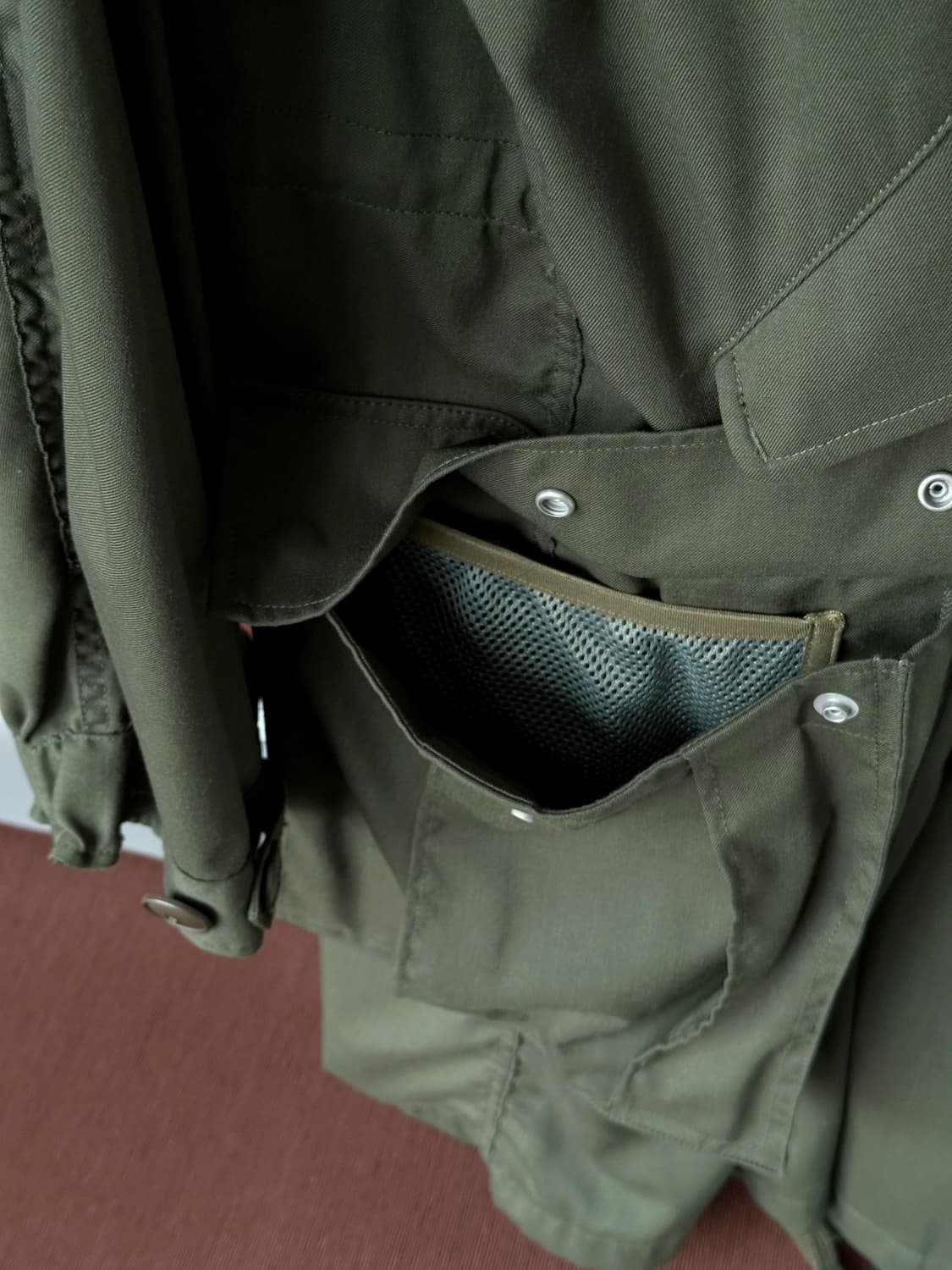 Military multi pocket BIG mods coat 상품이미지4