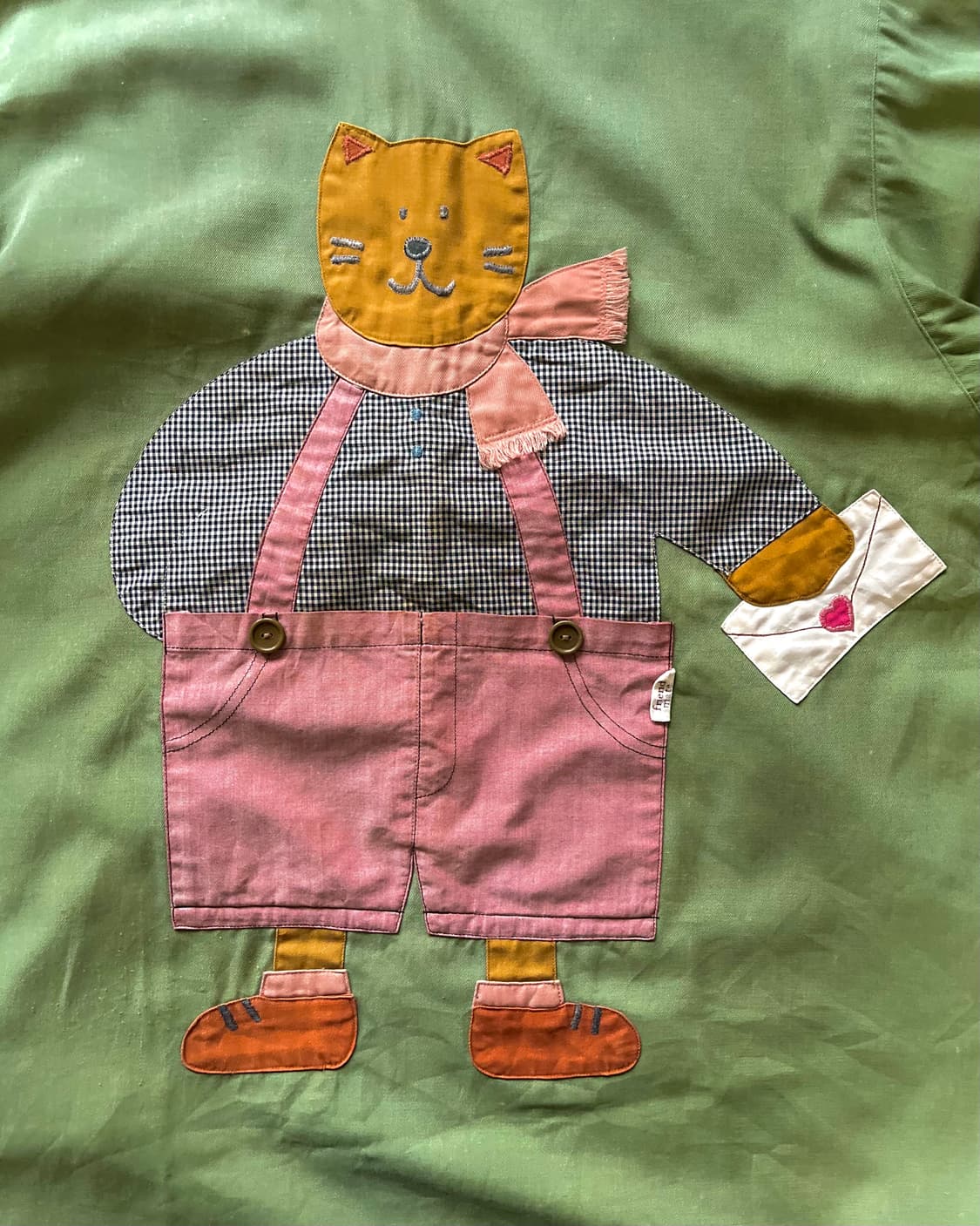 ~1990s JPN Vintage Patch-Work Apron 상품이미지6