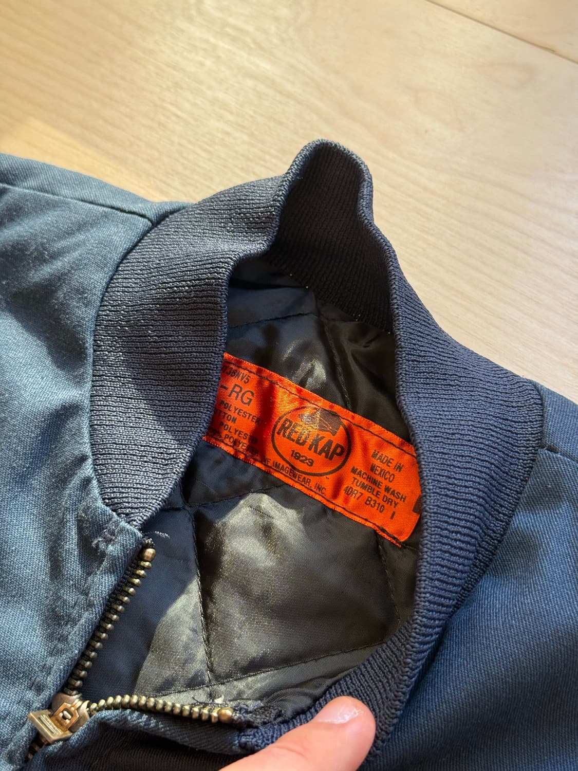 Red Kap navy work Jacket 상품이미지4