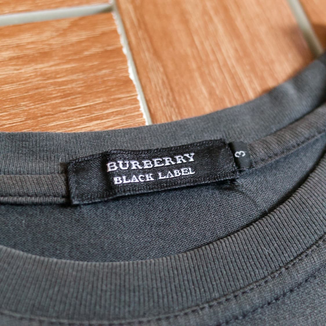 Burberry black label logo cotton 1/2 tee 상품이미지7