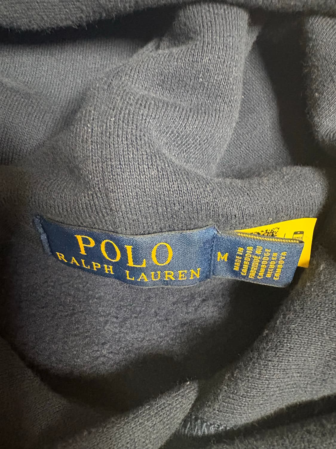 폴로 네이비 후드 M 상품이미지4