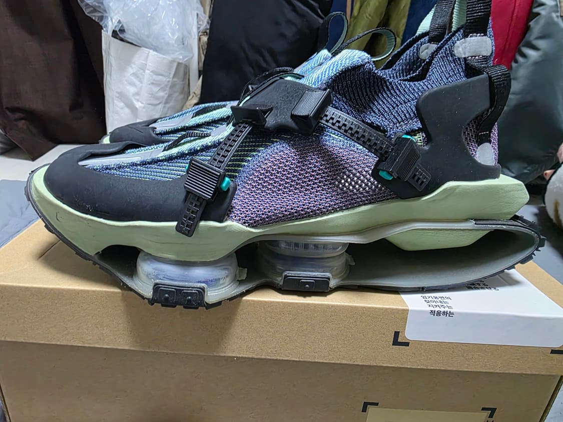 중고,285) 나이키 ISPA 로드 워리어 클리어 제이드 상품이미지9