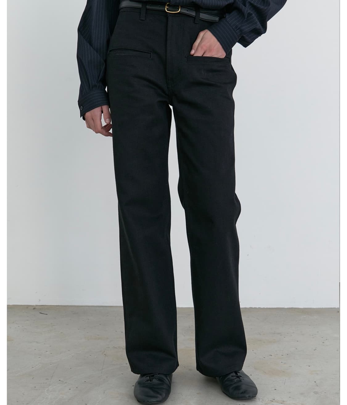 [46] Aieul Aryal jeans_Black 아이엘 아리알 진스  상품이미지2
