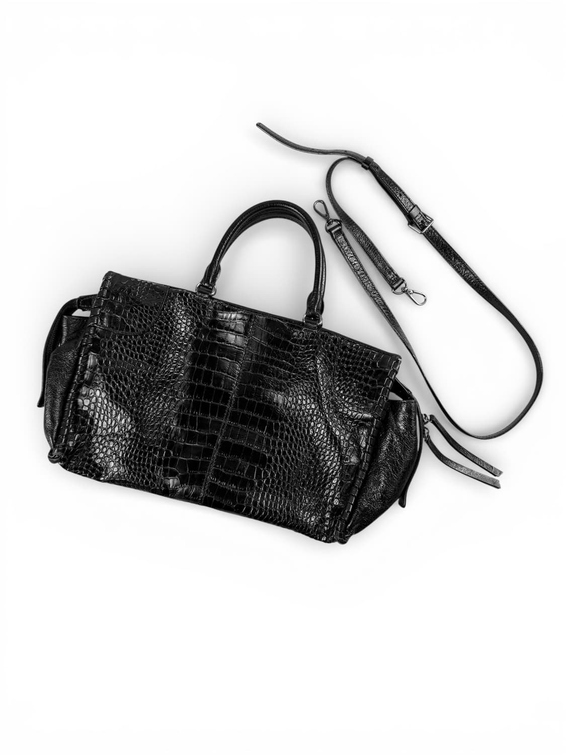 rouge&lounge 크로커 엠보 2way 레더 백 상품이미지1