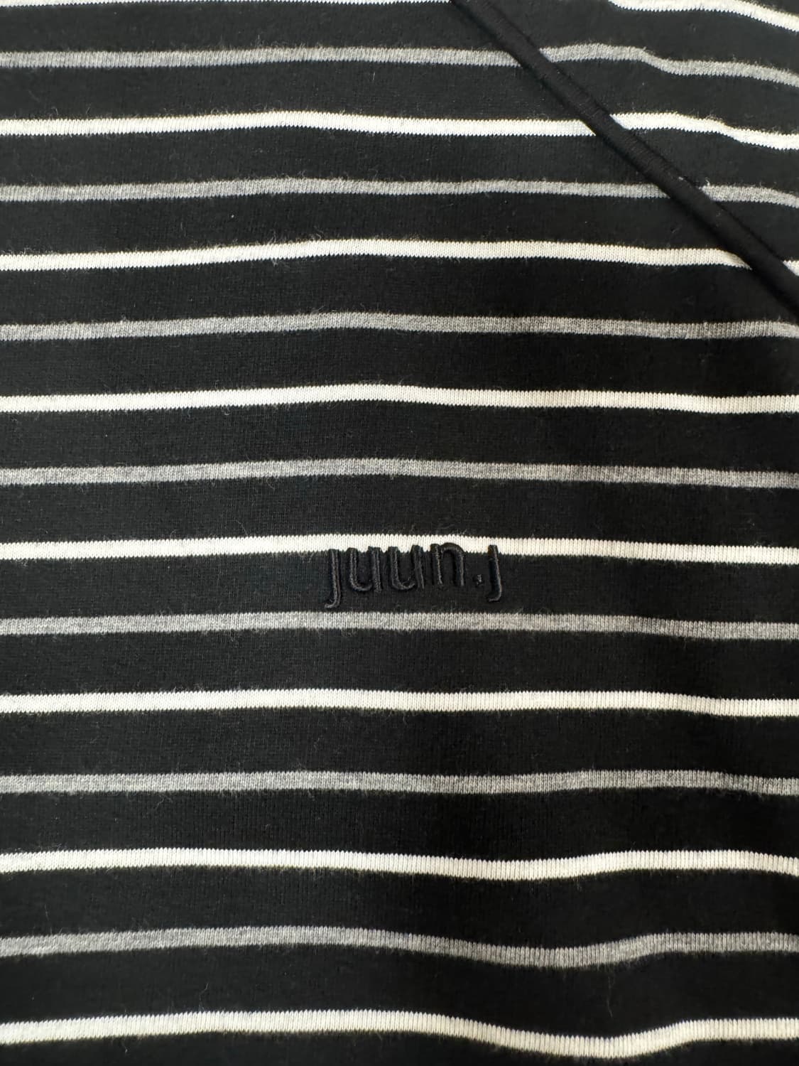 준지 스트라이프 스트링 롱슬리브 티셔츠 JC2741P035 상품이미지2