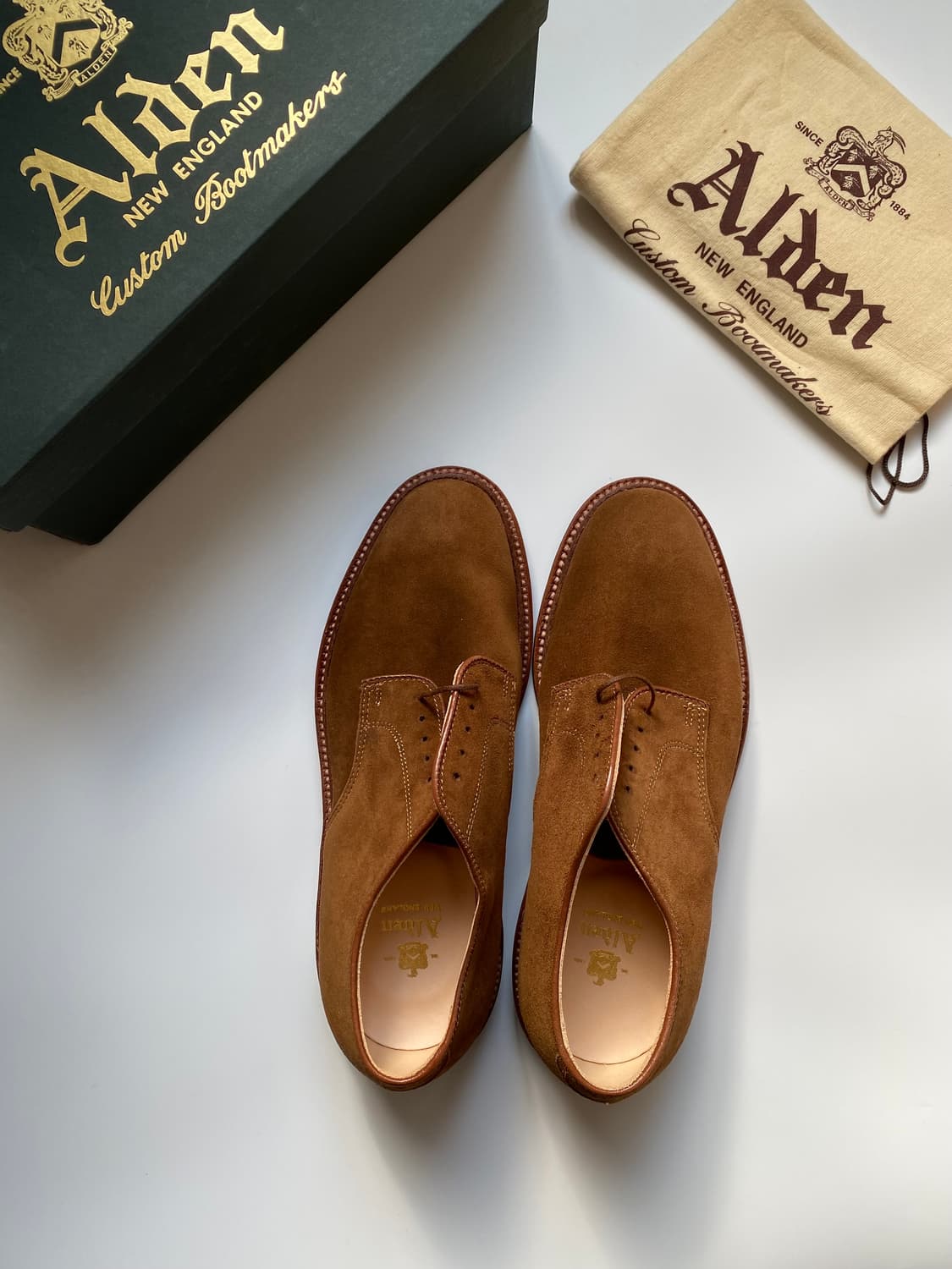 (새상품) 알든 29336F 스너프 스웨이드 더비 슈즈 상품이미지2