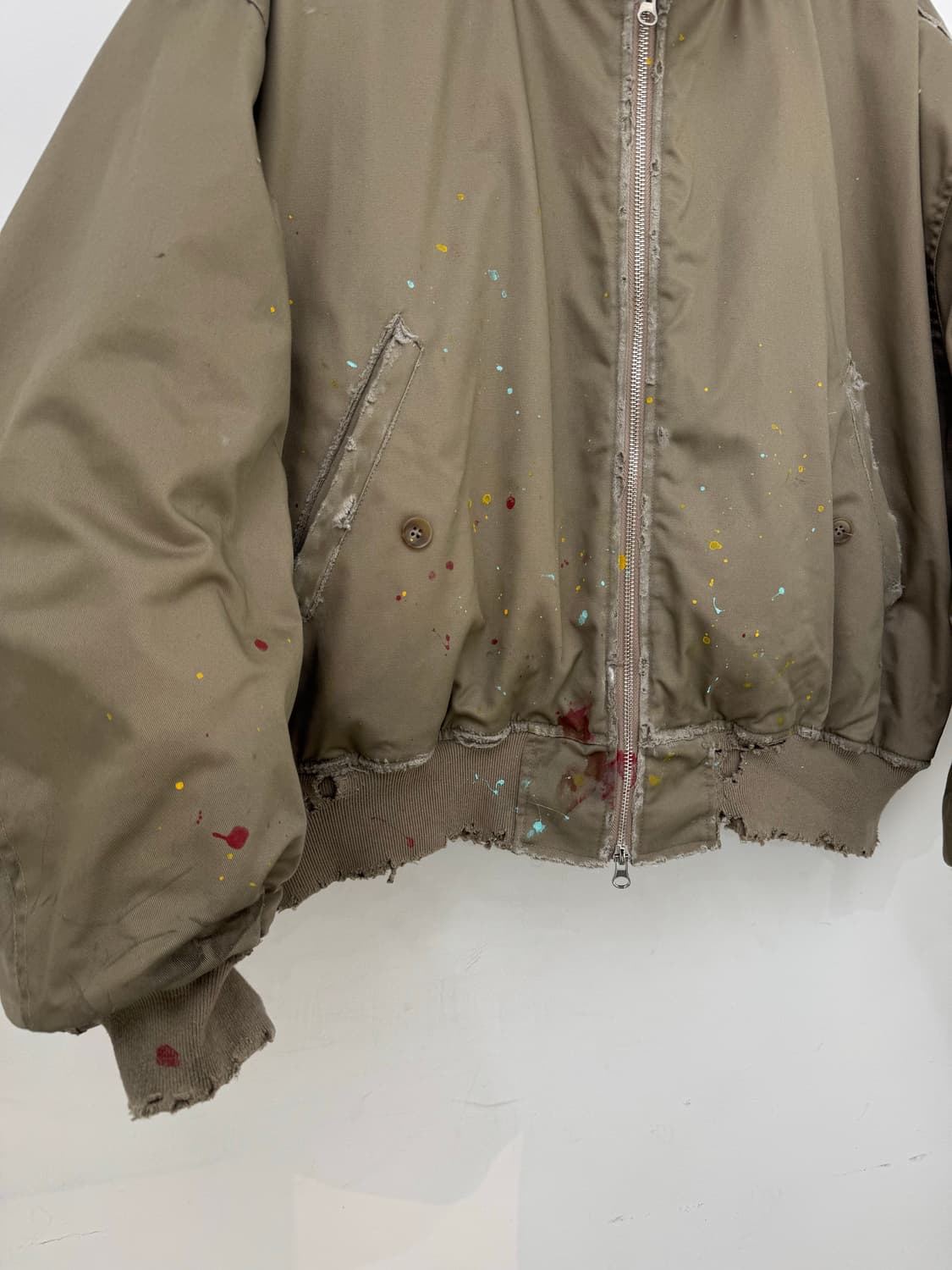 빈티지 퍄디드 패딩자켓 상품이미지4