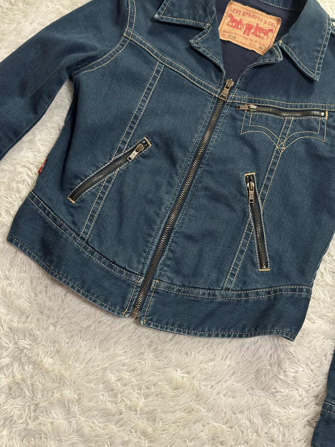 리바이스 데님 자켓 여성 95 상품이미지3