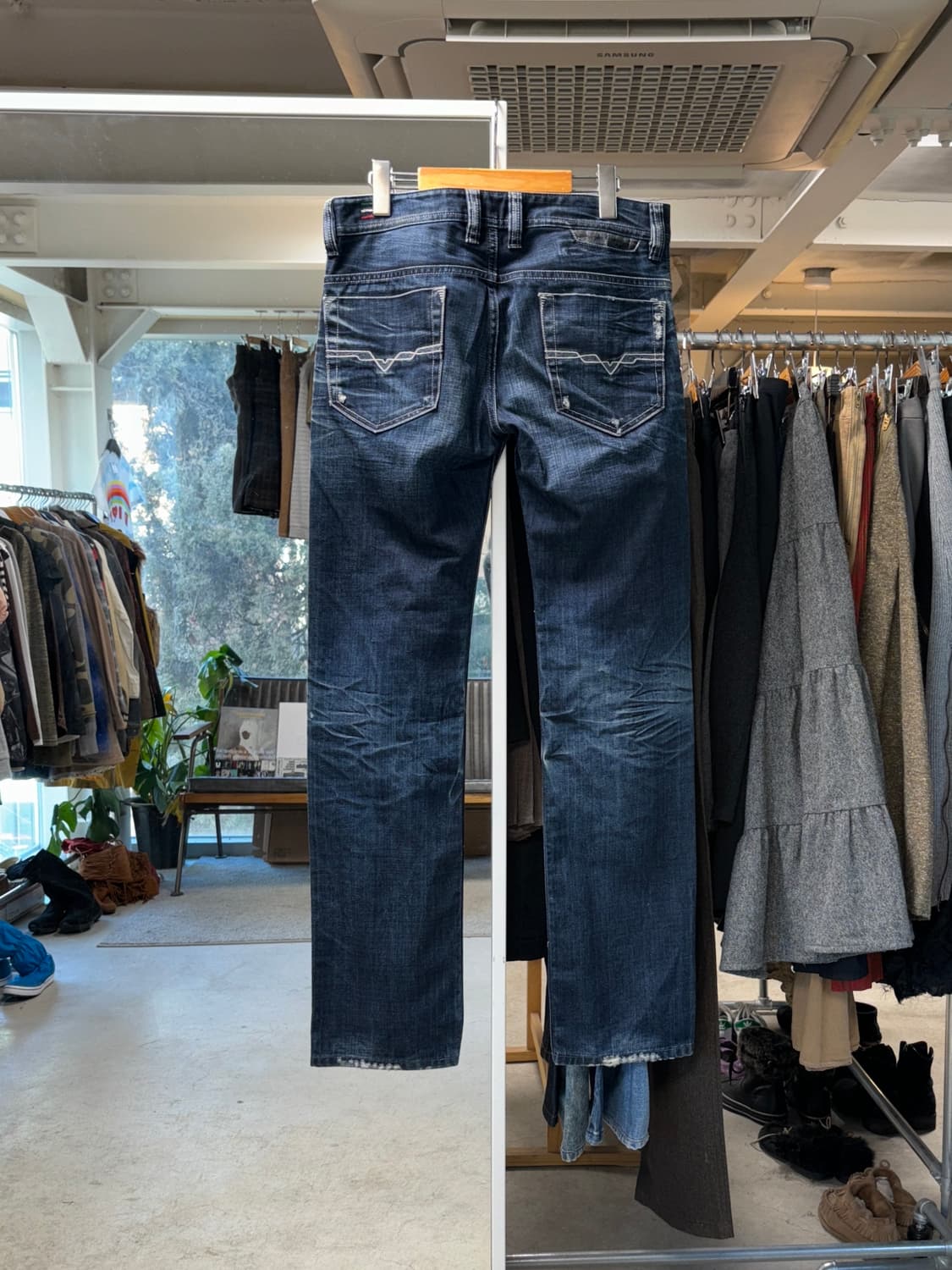 디젤 safado 데님팬츠 상품이미지2