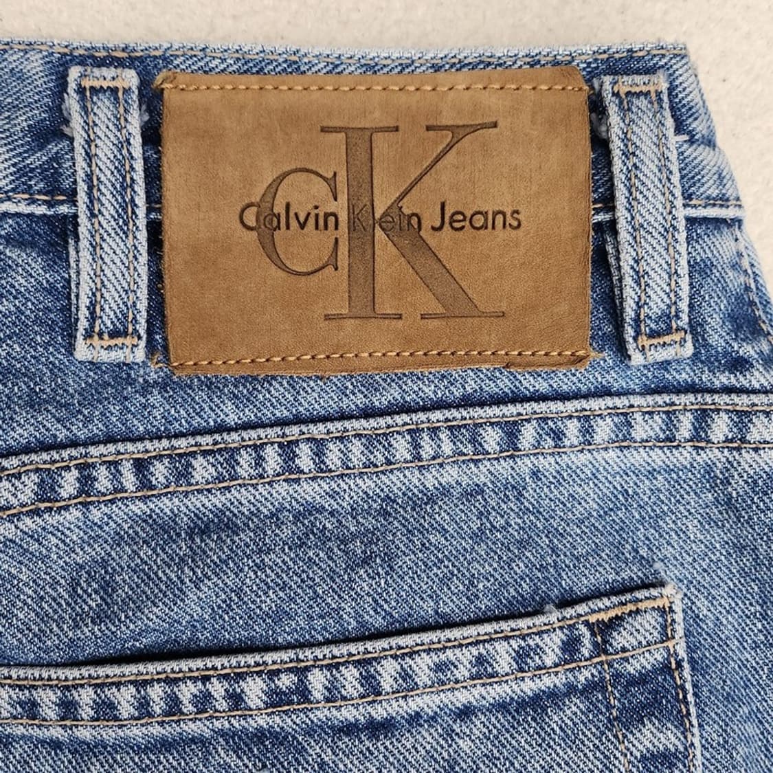 CALVIN KLEIN 와이드레그 청바지 Men 36 상품이미지6