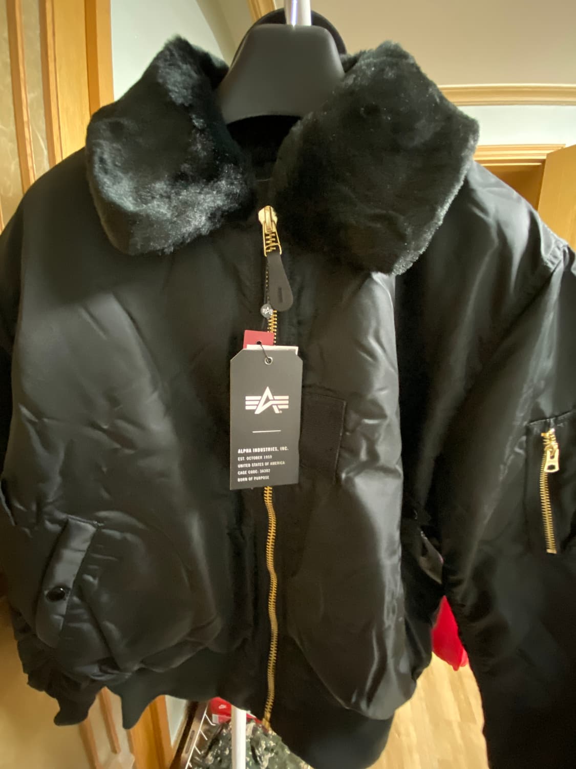 알파인더스트리 B-15 항공점퍼 L 새상품 상품이미지1