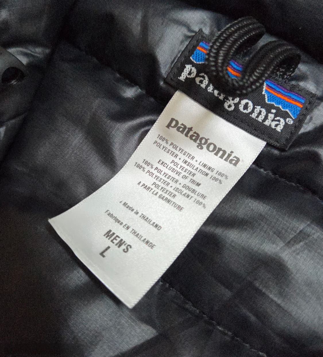 (L)파타고니아 마이크로퍼프 후디 자켓 블랙 파카 퍼프볼 패딩 상품이미지6