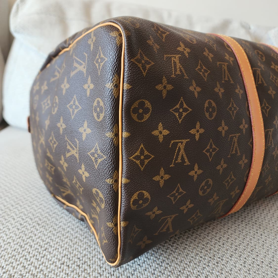 상태최상 루이비통 키폴 50 보스턴백 모노그램 여행가방 상품이미지5