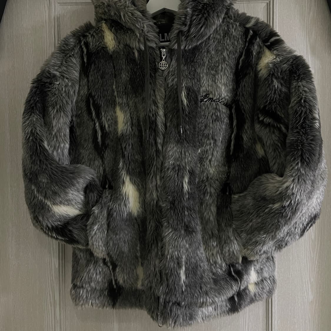 [s] lmc 퍼 헤비 숏점퍼 털 후드집업자켓 엘엠씨 상품이미지2