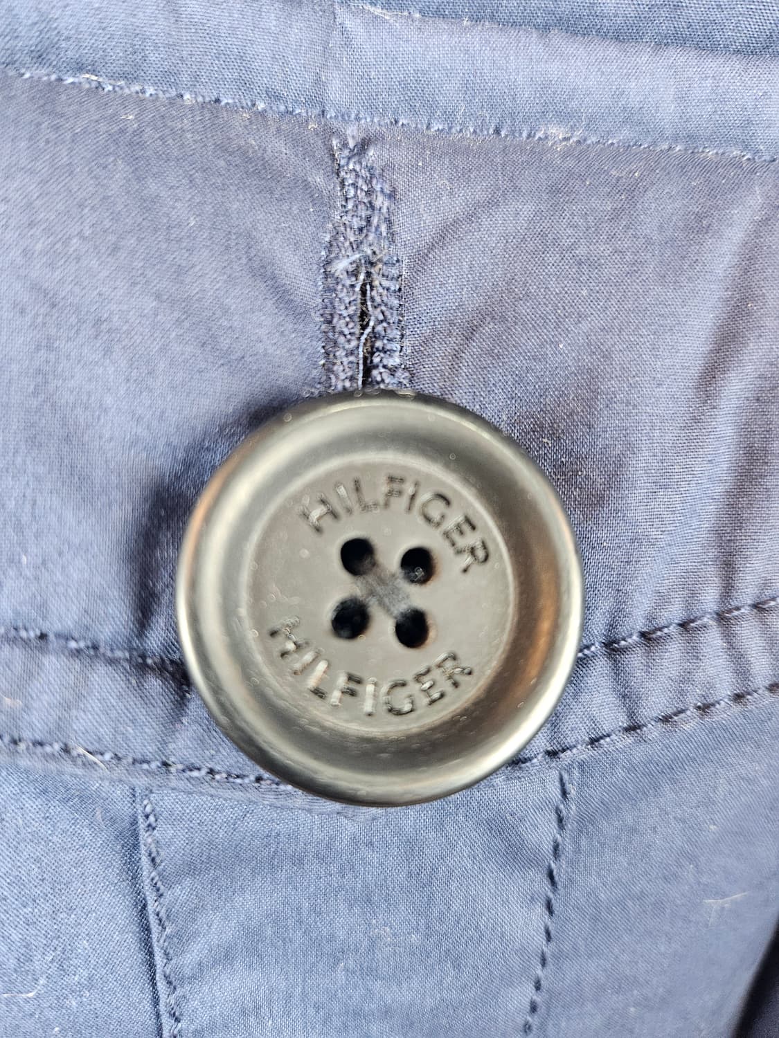 타미힐피거 네이비 모혼방 다운패딩 S 90-95 상품이미지4