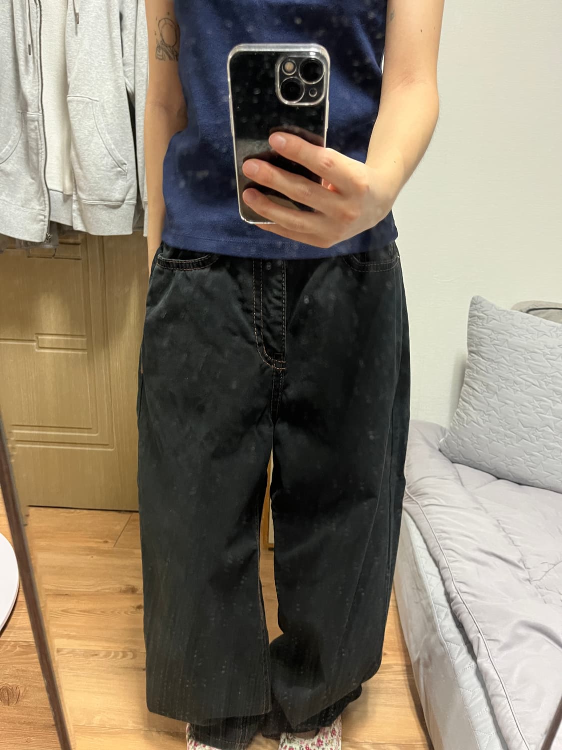 오오티제이 주머니포인트 데님 상품이미지3