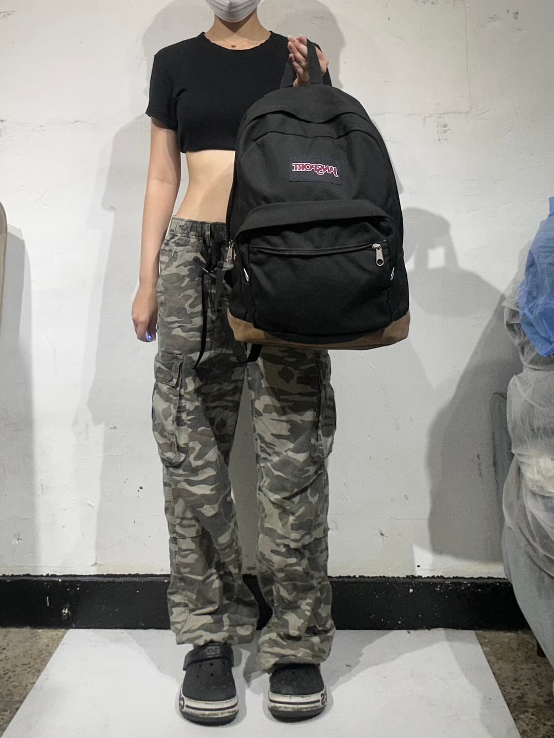 잔스포츠 블랙 백팩 가방 상품이미지2