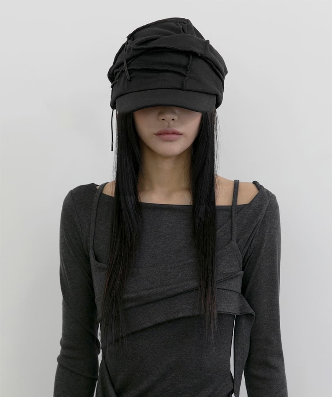 (새상품) flareup 플레어업 Soi Draped Cap  모자 캡 상품이미지1