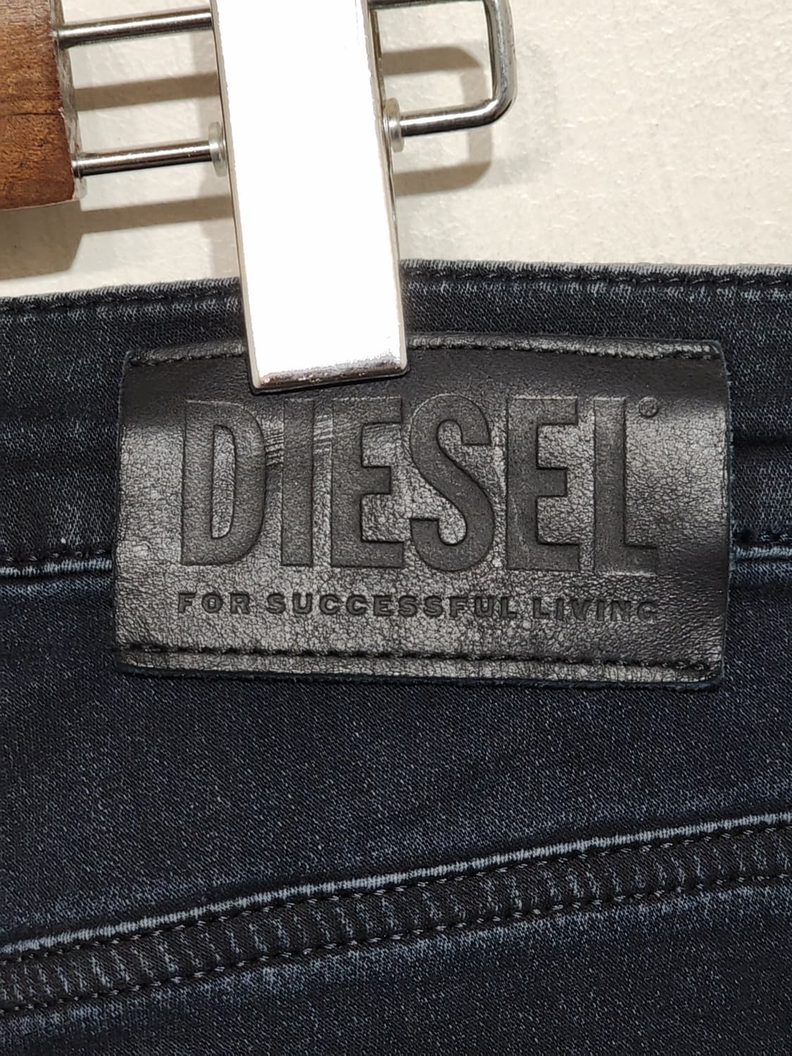 (31) 디젤 청바지 블랙 스판 데님팬츠 매장판  상품이미지5