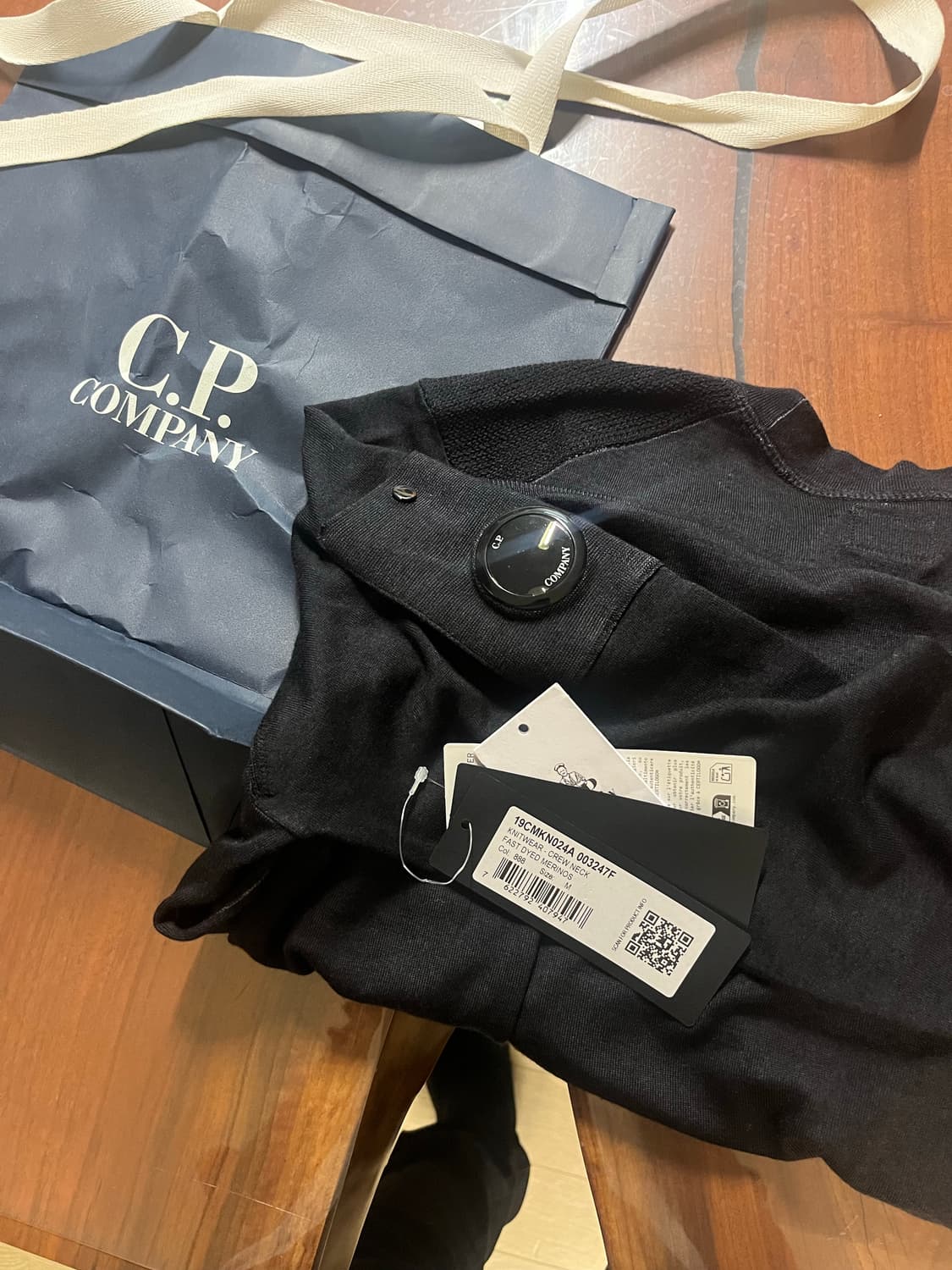 C.P. Company 25 fw MERINO WOOL CREWNECK 상품이미지1