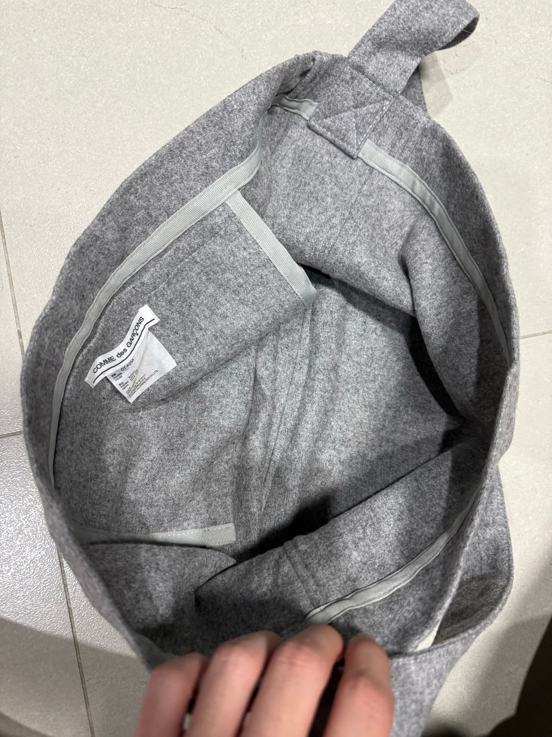 꼼데가르송 아카이브 kaws 최초 협업 숄더백 메신저백 가방 상품이미지5