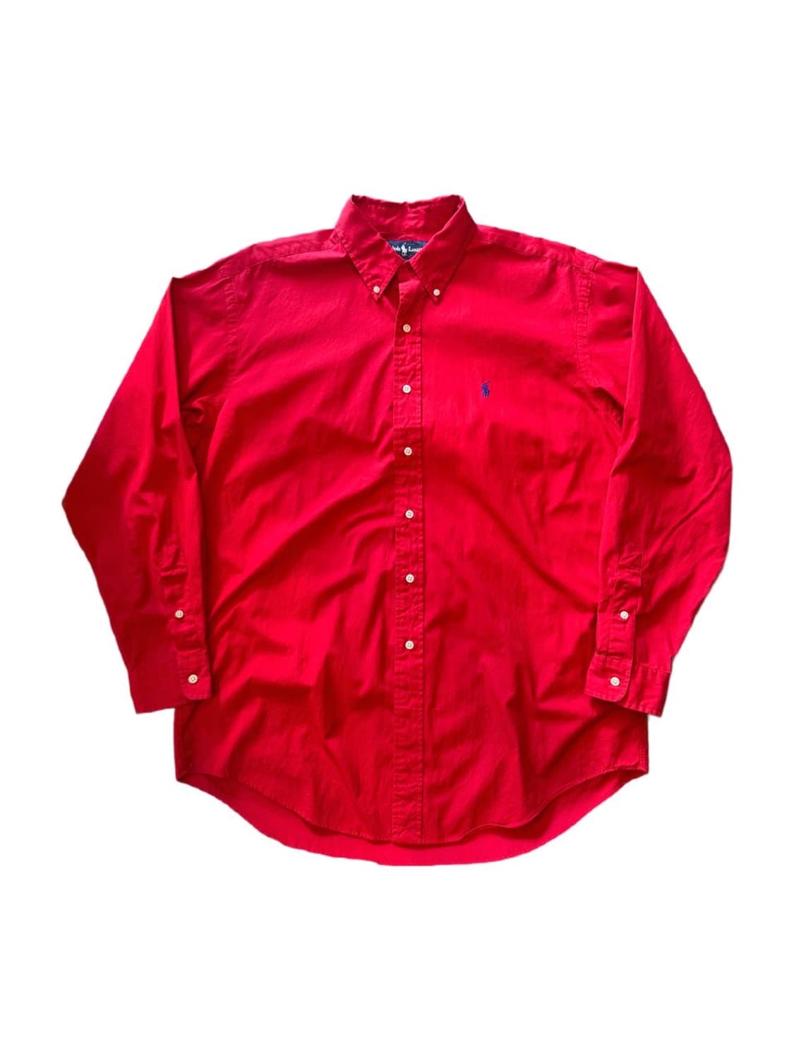 PRL button down solid shirts red 상품이미지1
