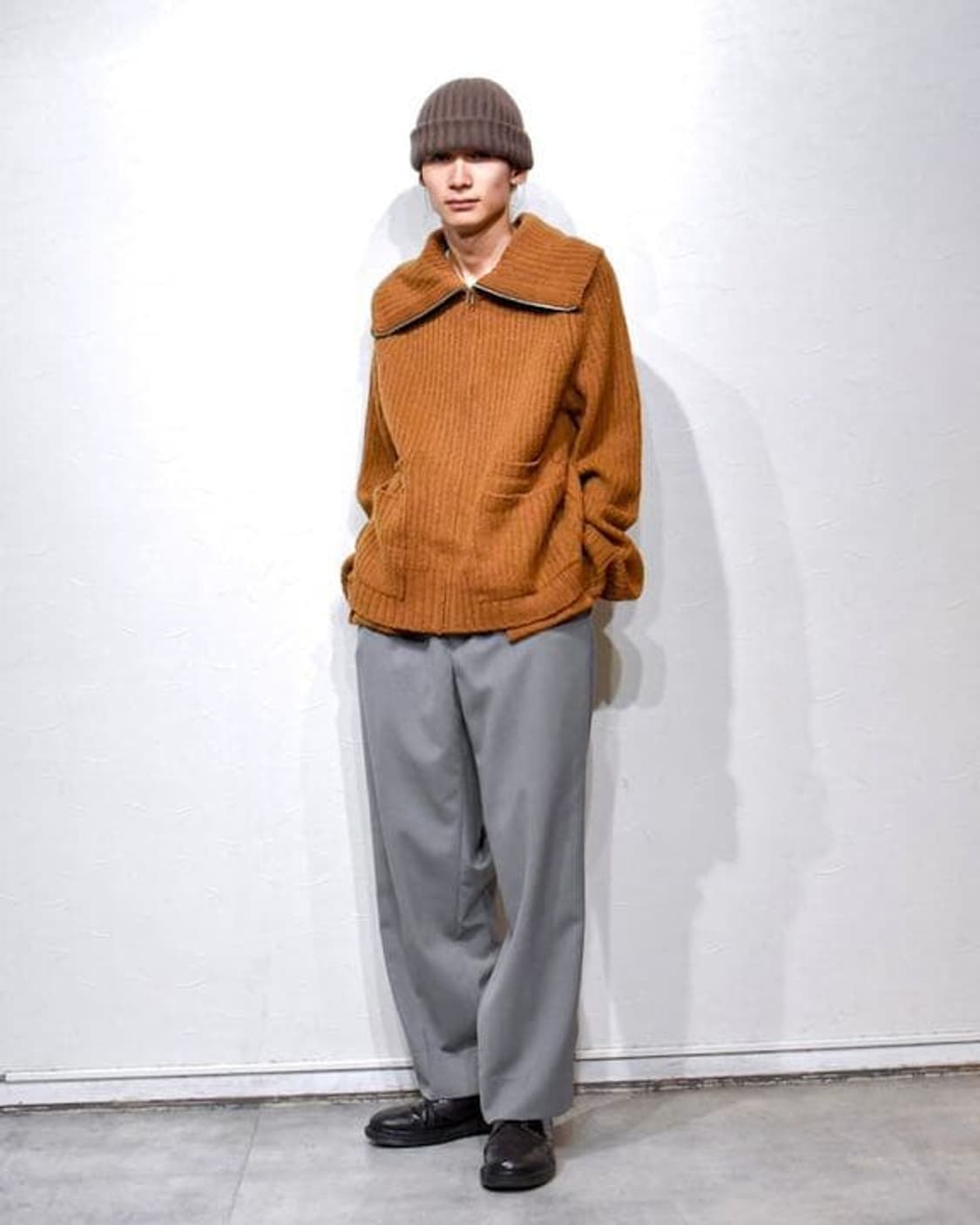 1) bed j.w. ford 니트 블루종 상품이미지6