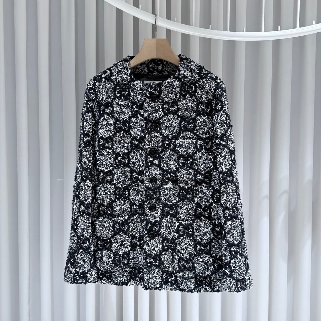 48 / 구찌 GG모노그램 트위드 자켓 상품이미지1