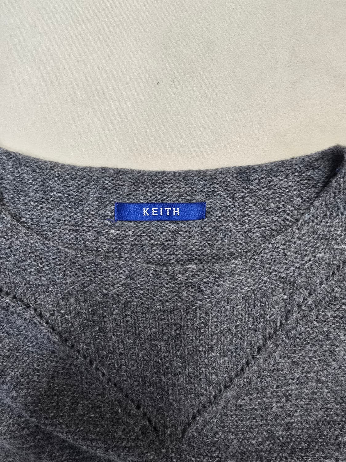 keith 키이스 아방핏 니트 베스트 상품이미지8
