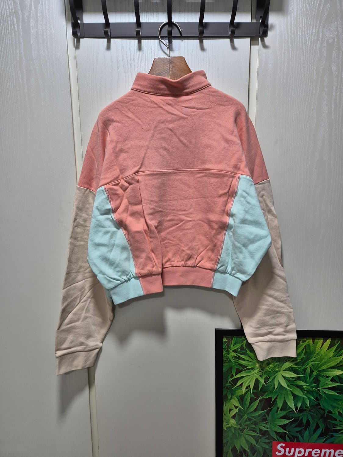 (세일)(새상품)아디다스 컬러블록 하프넥 맨투맨 상품이미지10