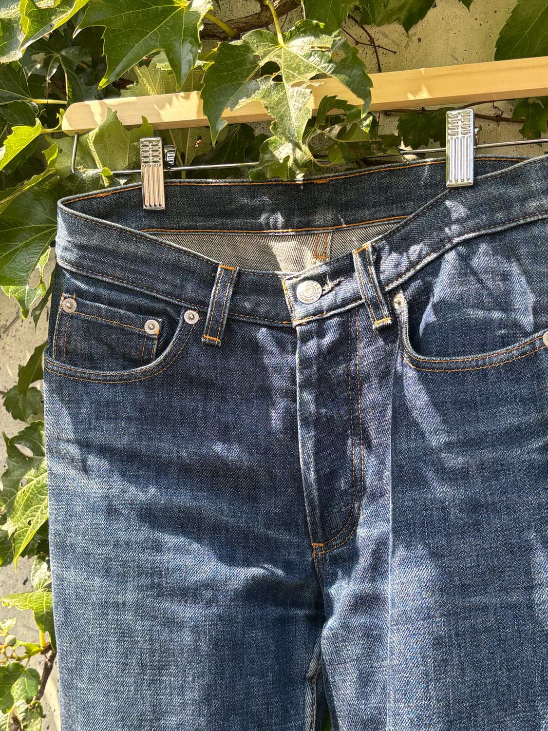 1999 Helmut Lang Classic Raw Denim Pants 상품이미지3