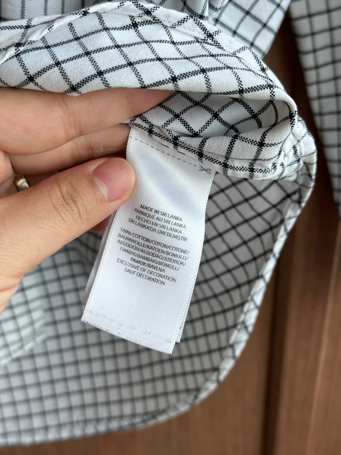 폴로 랄프로렌 체크셔츠 S (95-100) 상품이미지6