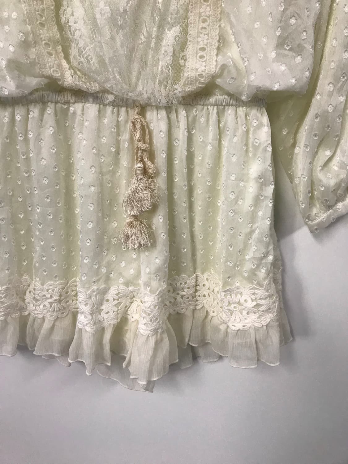 빈티지 레이스 점프수트 상품이미지5