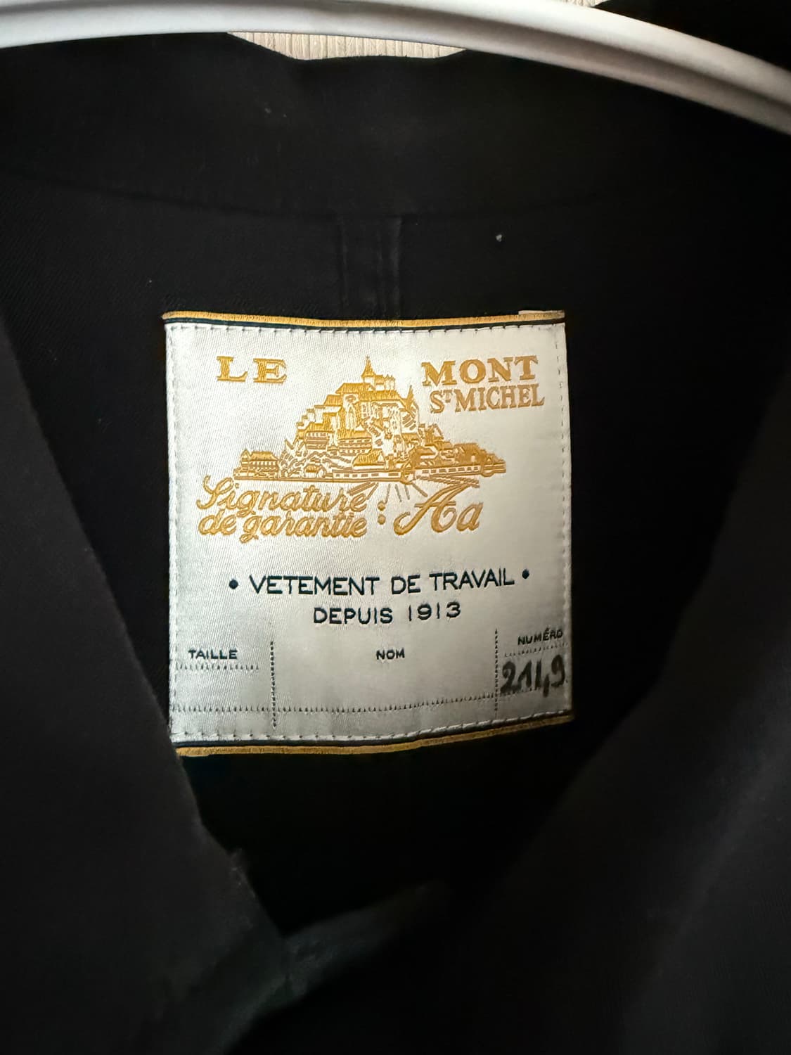 르몽생미셸 몰스킨 프렌치 워크자켓 52 상품이미지2