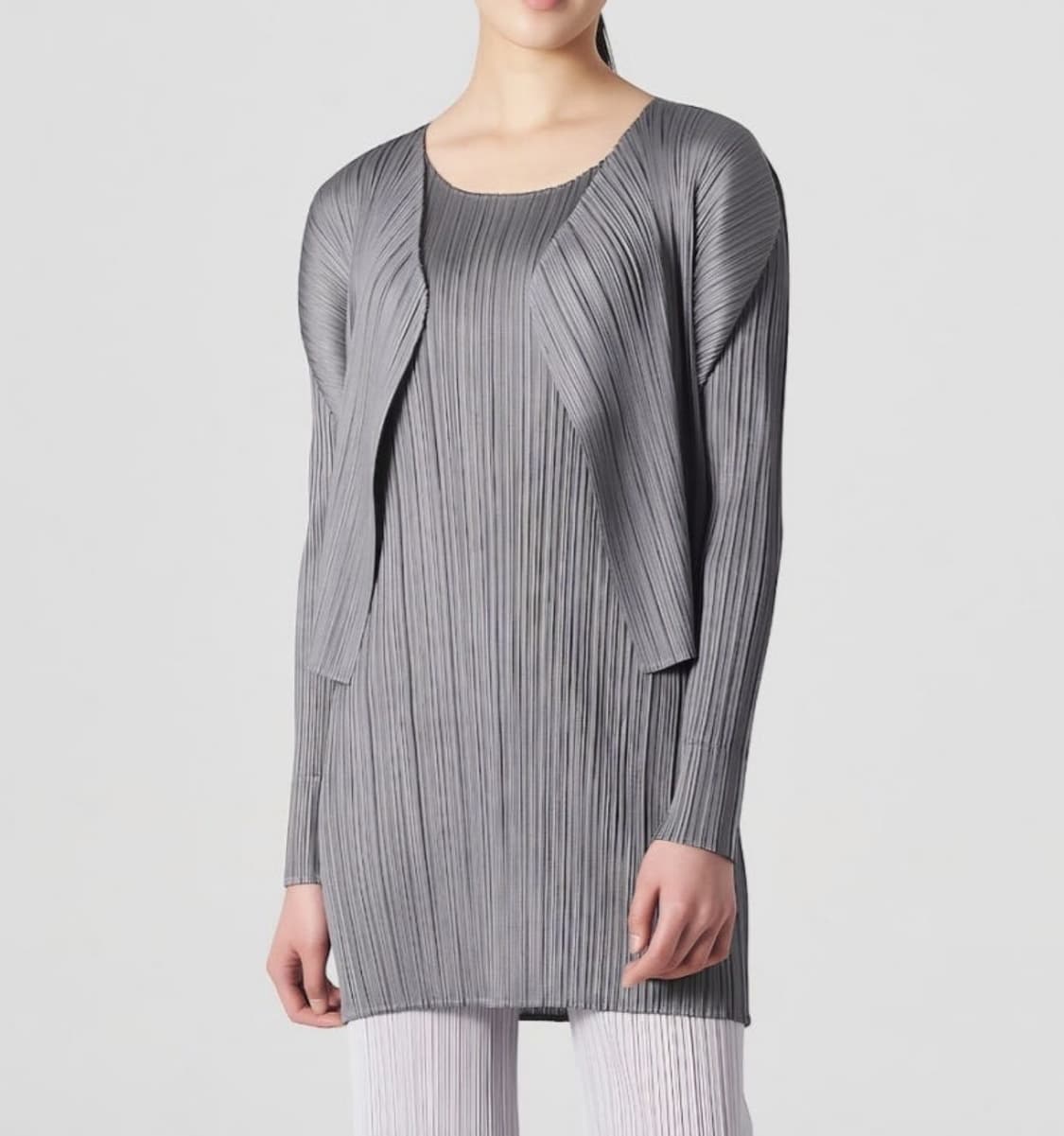 플리츠플리즈 베이직 가디건 4 상품이미지4