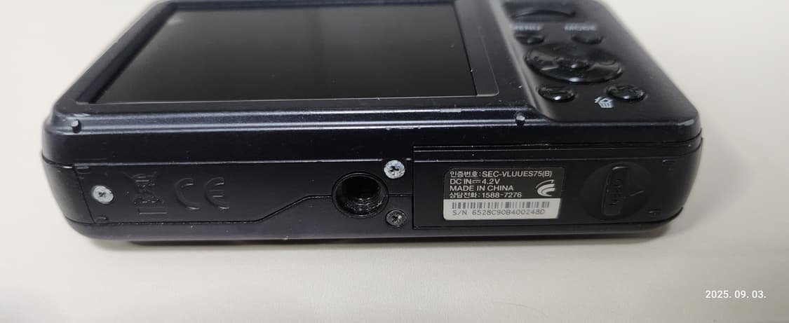 SAMSUNG VLUU ES75(하자) 빈티지 디지털카메라 상품이미지5