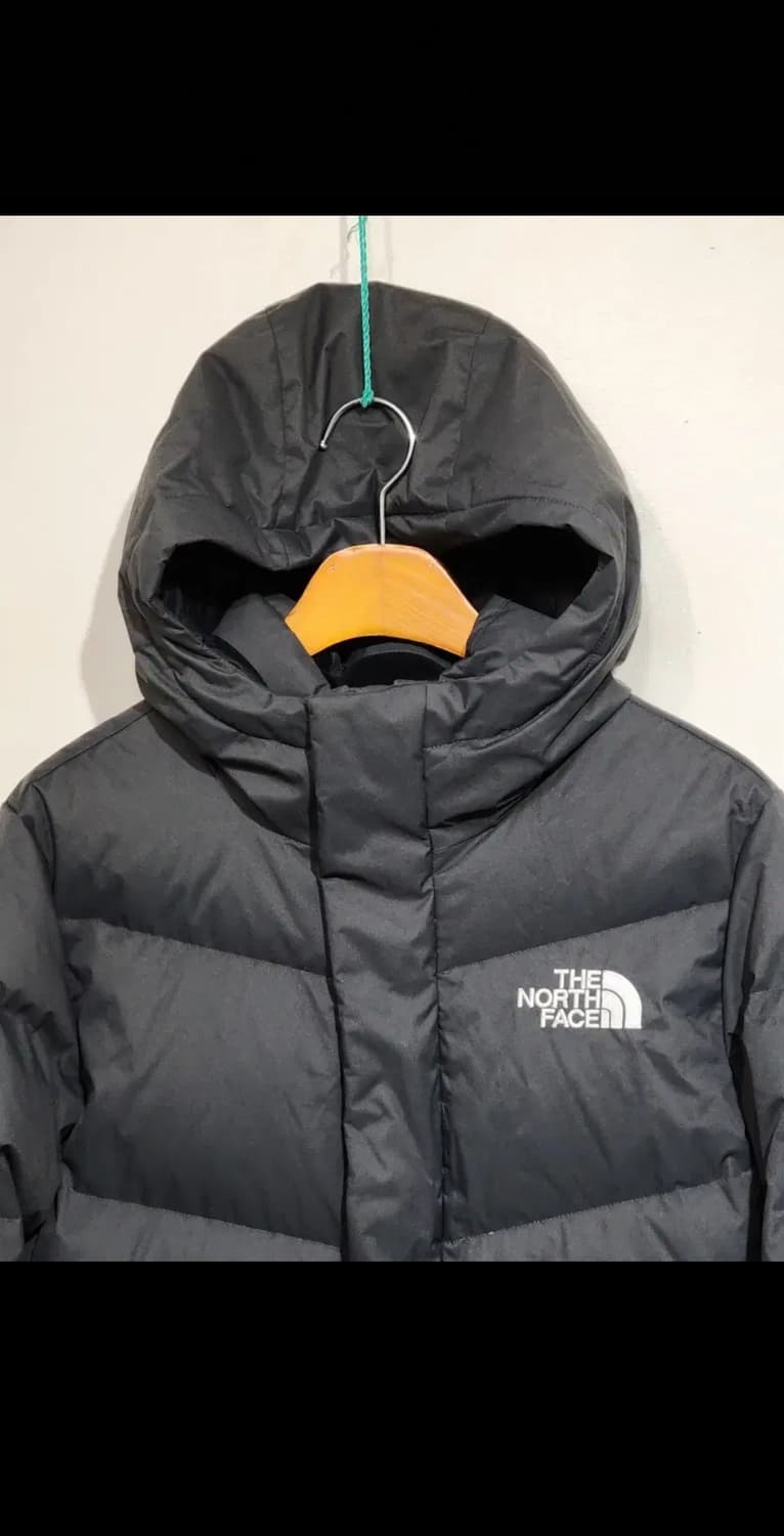 (S) 노스페이스 구스다운 롱패딩 점퍼 진회색 거위털 패딩코트  상품이미지2