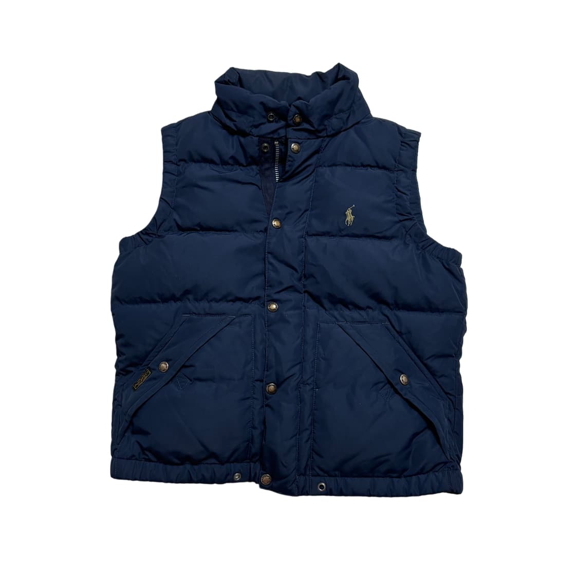 폴로 푸퍼 조끼 패딩 자켓 네이비  상품이미지1