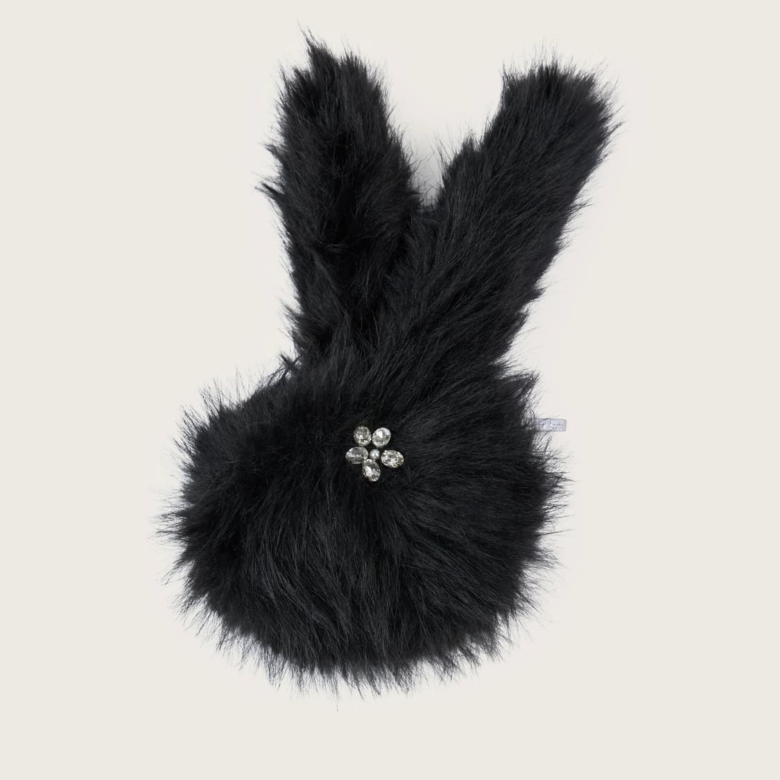 시몬로샤 25fw 폭스 퍼 동전지갑 키링/블랙 상품이미지1