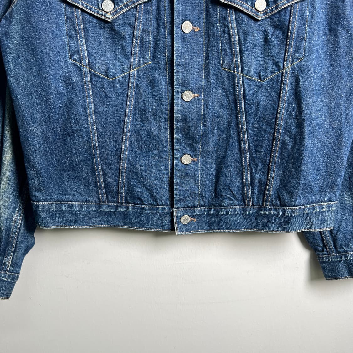 블루 블루 빈티지 데님 트러커 자켓 3 상품이미지6