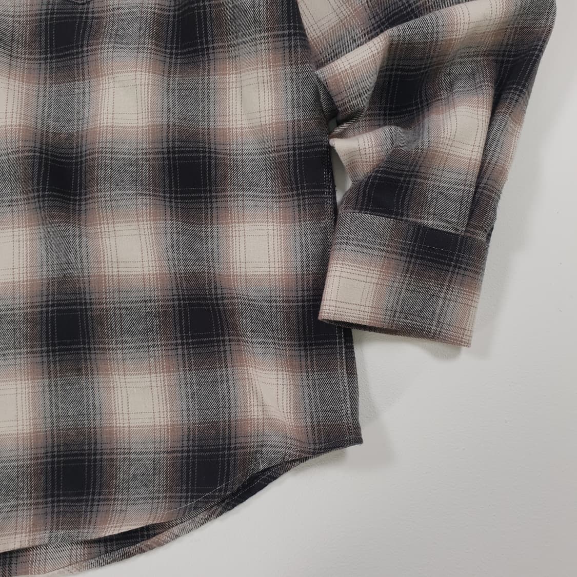 NOUN 체크 플란넬 셔츠 상품이미지4