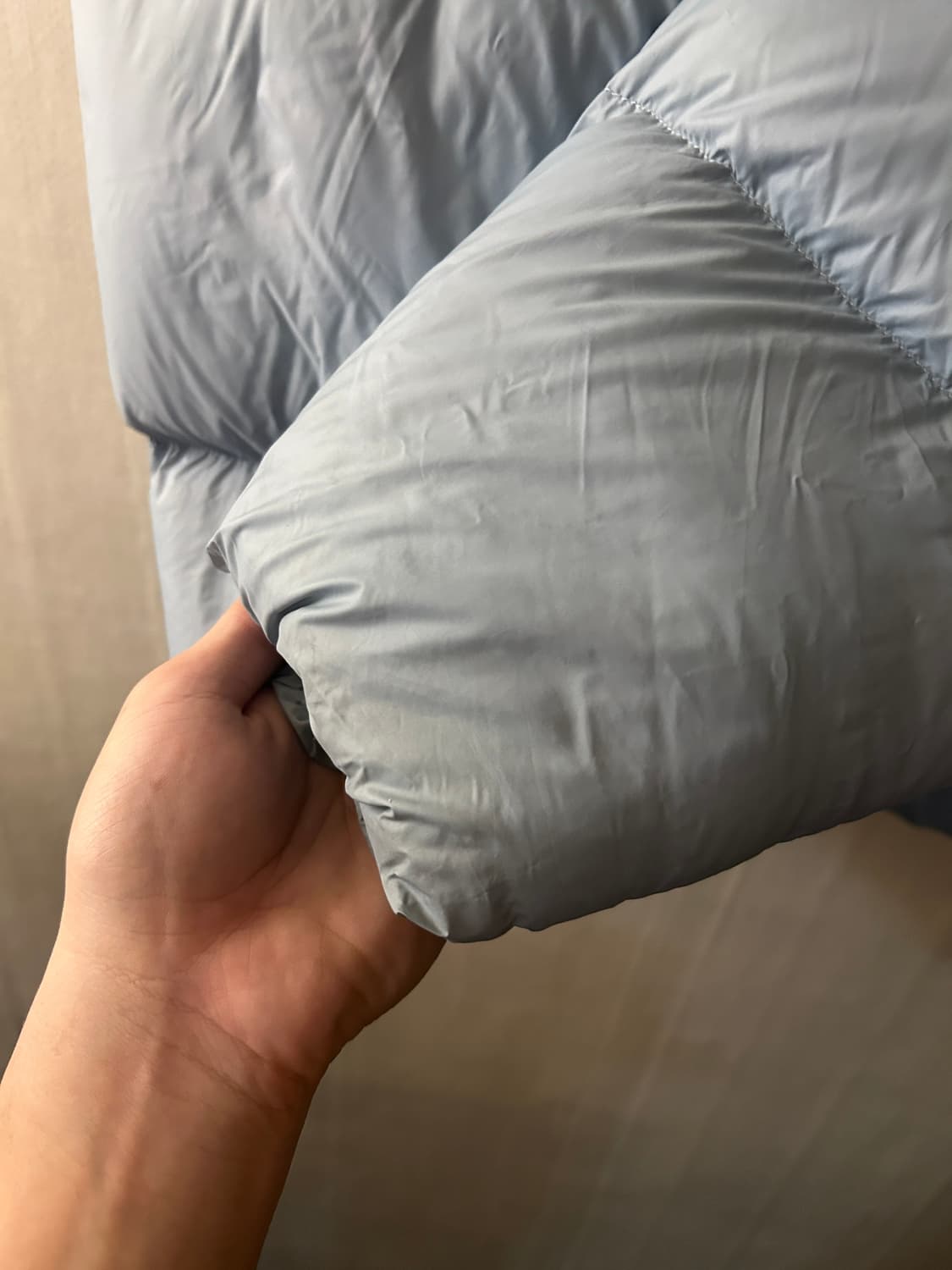 Dime 웨이브 패딩 스카이블루 XL 상품이미지2