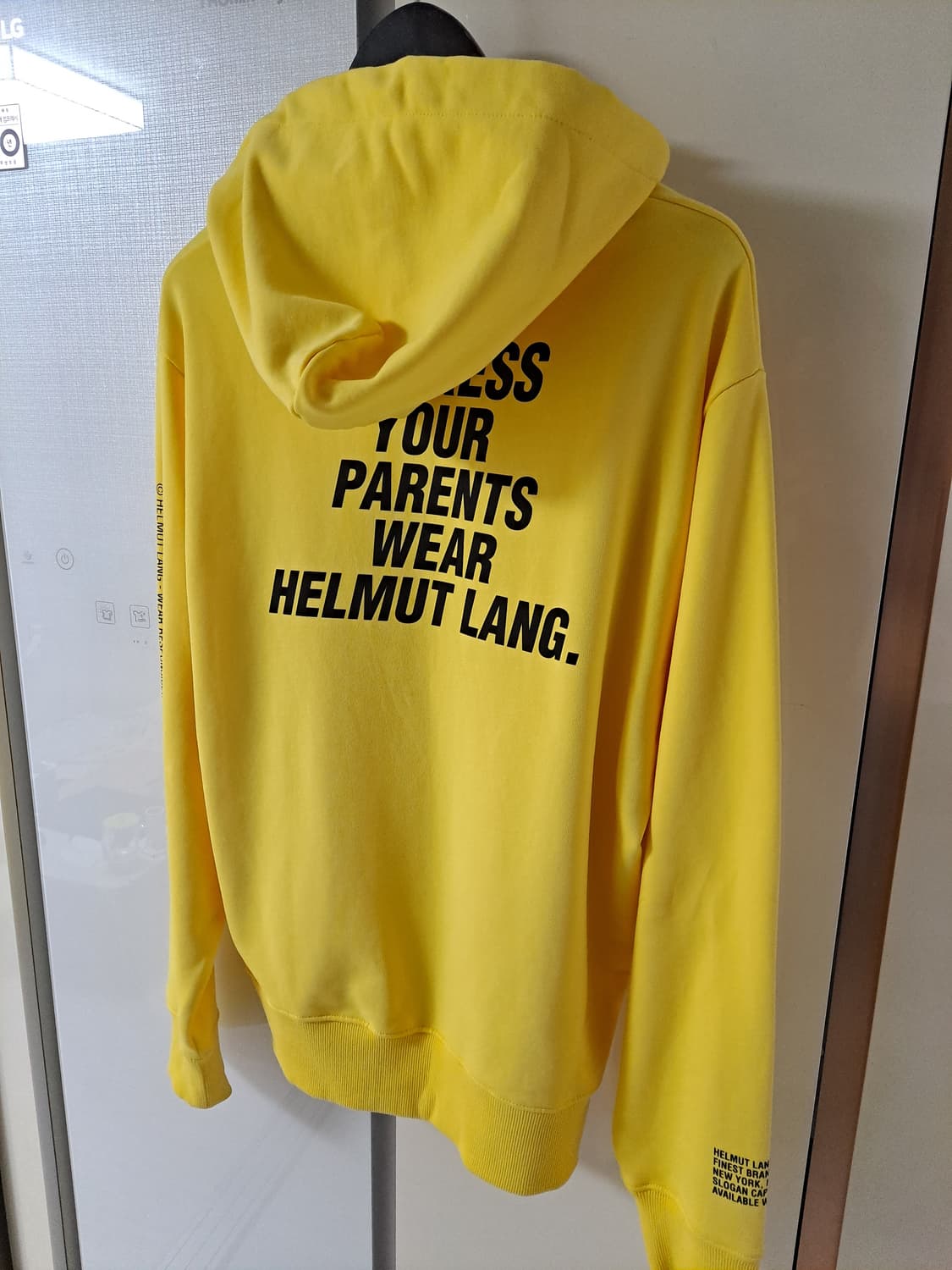 HELMUT LANG 헬무트랭 - 암홀 라인 백로고 프린팅 후디 105  상품이미지3