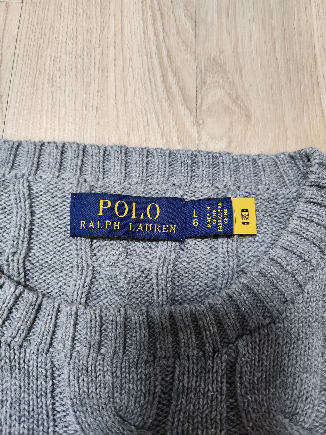 폴로랄프로렌 케이블니트 (L 상품이미지7