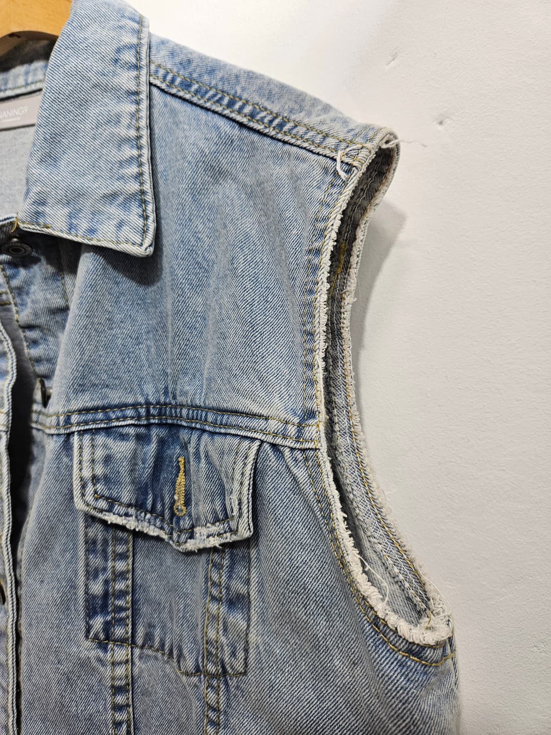 난닝구 빈티지무드 데님 조끼 베스트 상품이미지6