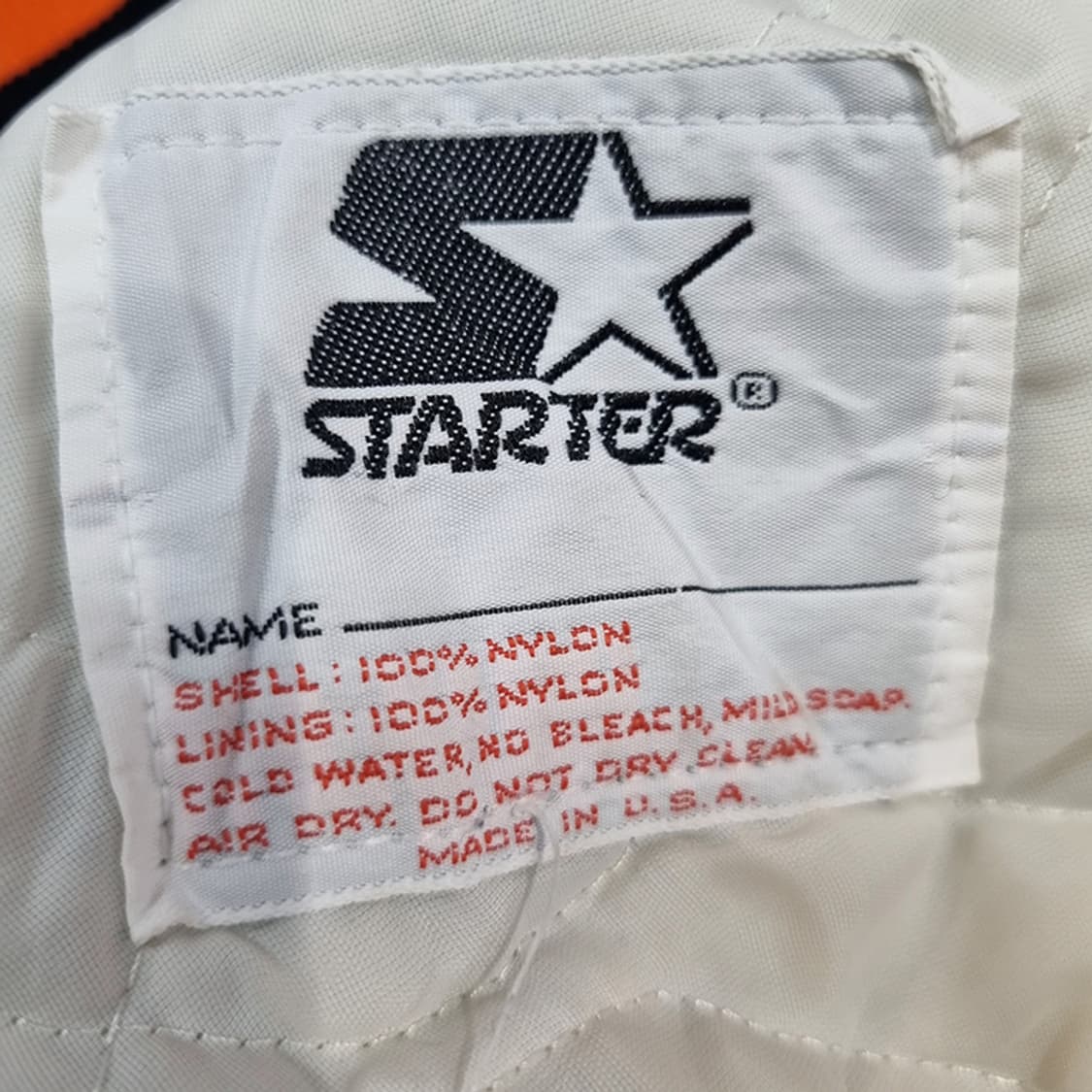 스타터 메이저리그 베이스볼 바시티 자켓 S 상품이미지3