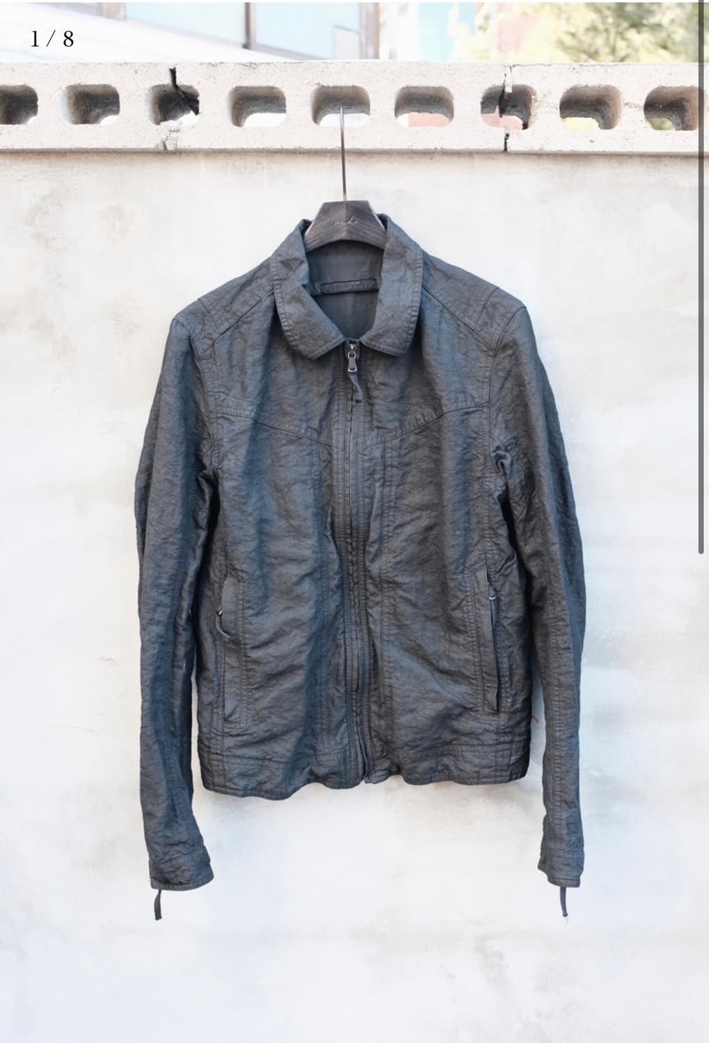 [Blackmerle] Work blouson 인디고 잉크 L 사이즈 상품이미지1