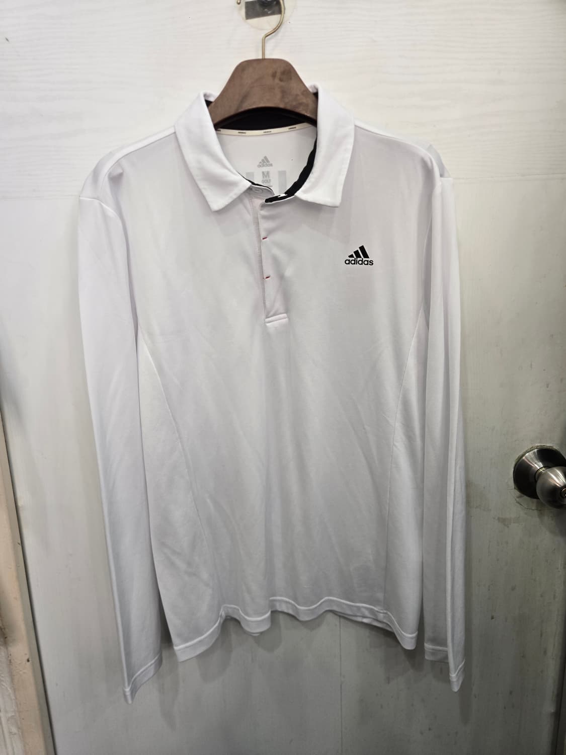 M,95 )) adidas 아디다스 골프 카라 긴팔티셔츠! 상품이미지1