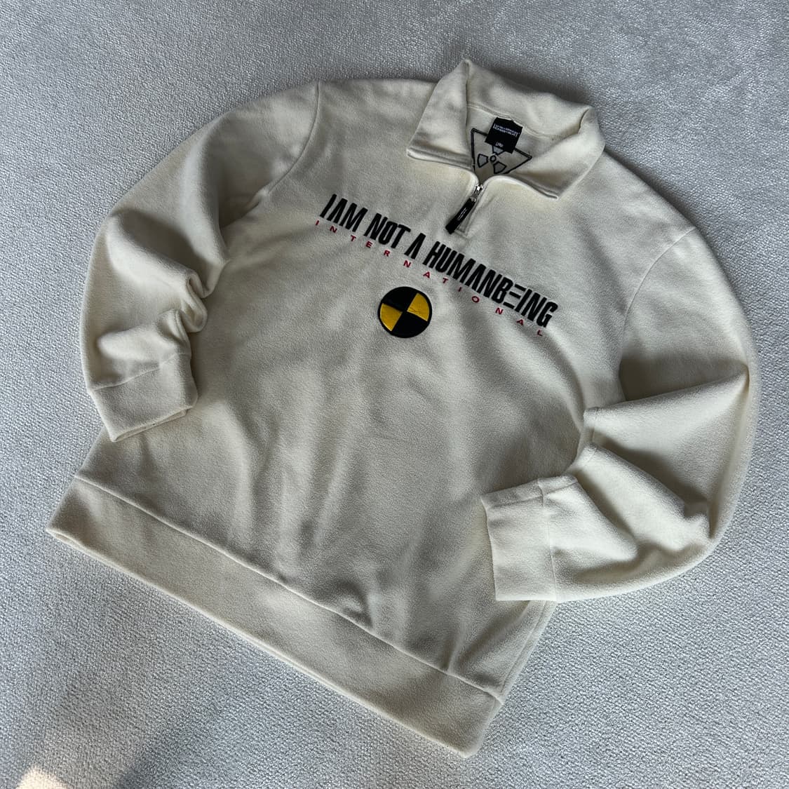 아임낫휴먼비링 반집업 XL 상품이미지1