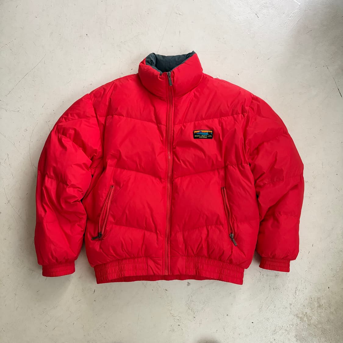 90s 프로스펙스 빈티지 올드스쿨 구스다운 패딩 XL 상품이미지1